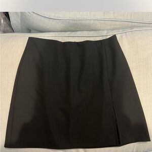 Sunday Best Black Pencil Mini Skirt for Work